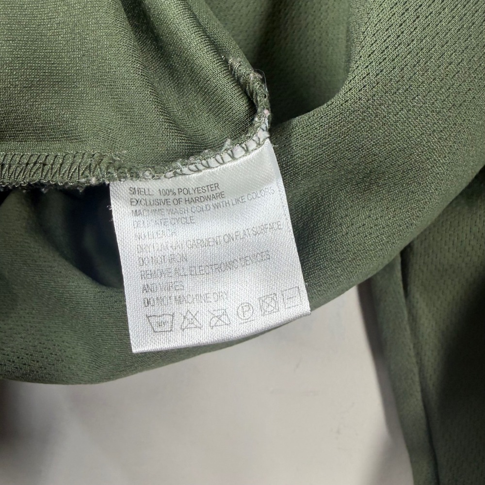 Scottevest‎ Mens High IQ TEC Performance Long Sleeve T Shirt 3 Pocket Green Sz L - Picture 3 of 16